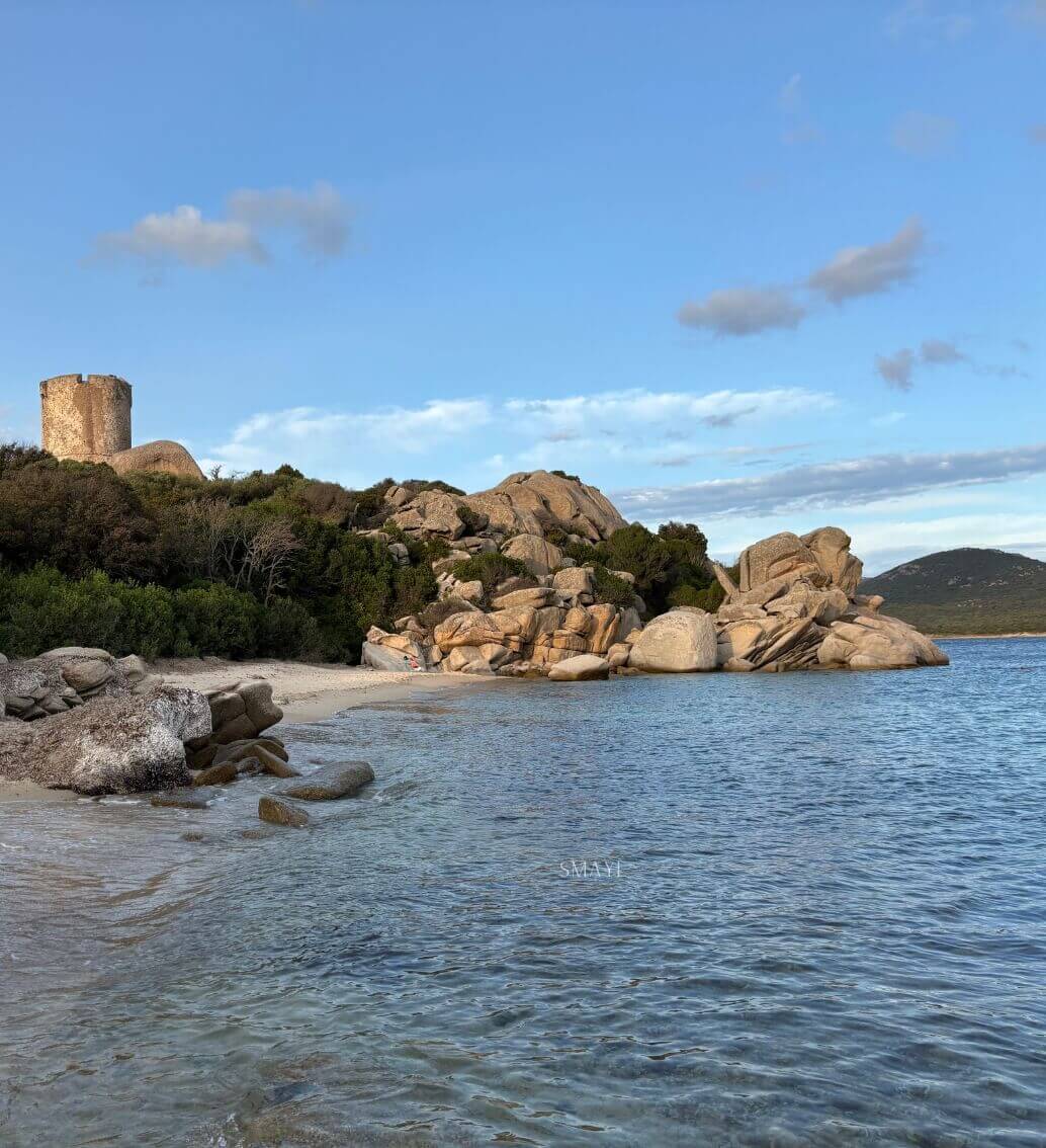 Plage La Tour d'Argent Figari - SMAYL Corsica